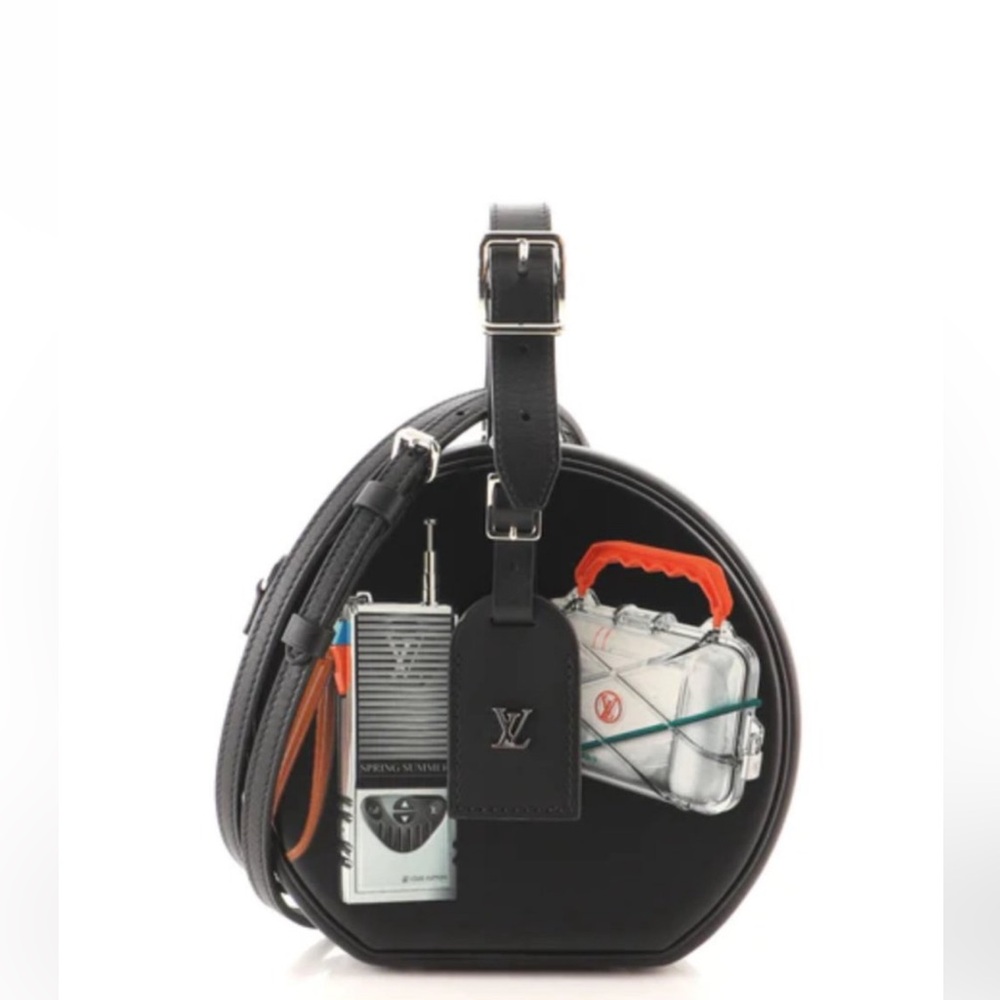 🧡Louis Vuitton🧡Petite Boite Chapeau Stickers Round Mini Top Handle Bag